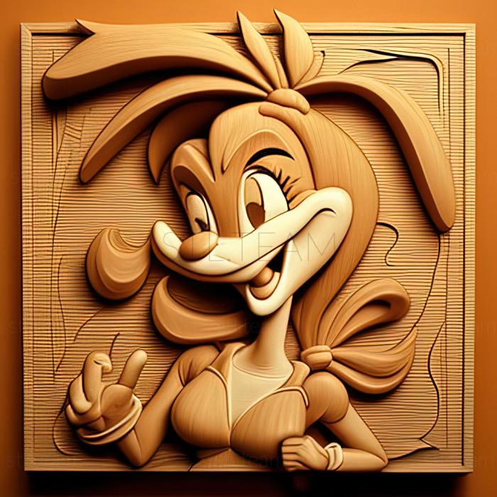 3D модель Святая Пенелопа из Looney Tunes (STL)
